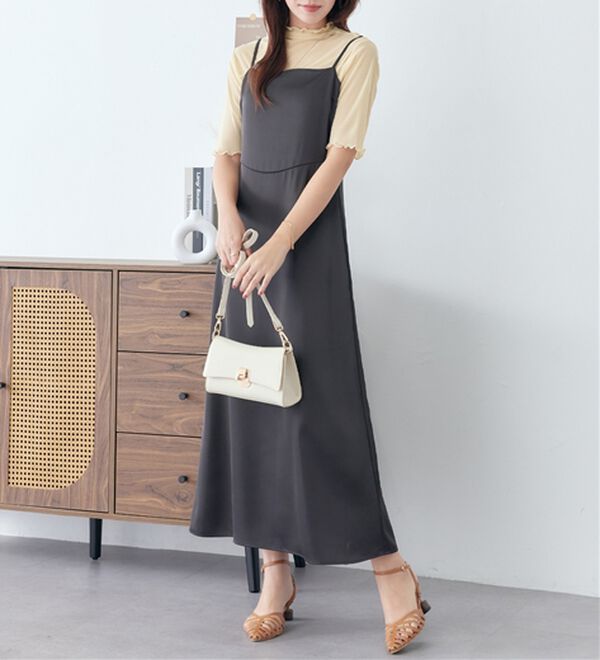 alotta（アロッタ）の「接触冷感ハイネックシアートップス（カットソー）」｜詳細画像