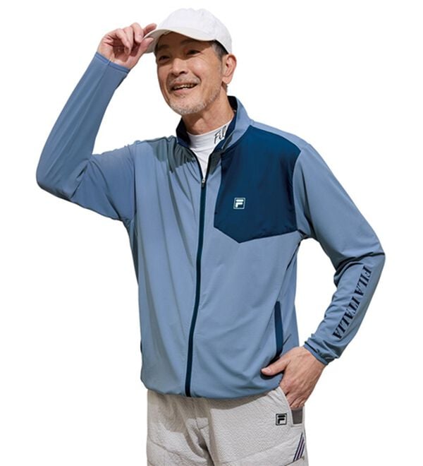 「＜フィラ＞接触冷感ＵＶカットブルゾン（メンズカットソー）」｜詳細画像