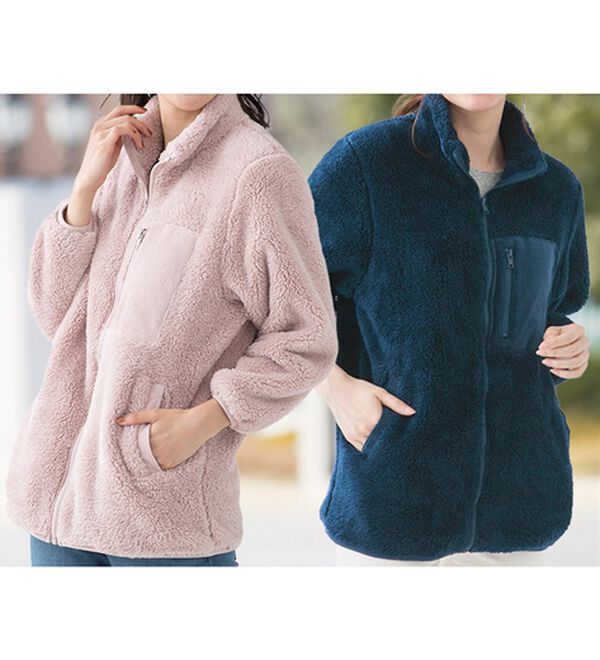 LAVIENNE（ラヴィエンヌ）の「ふわふわフリースジャケット（パジャマ・ルームウェア）」｜詳細画像