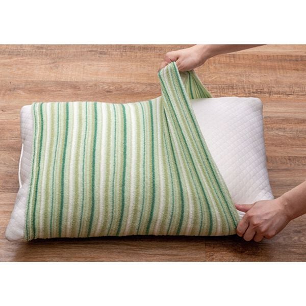 「伸びる枕カバー３色組（枕カバー）」｜詳細画像