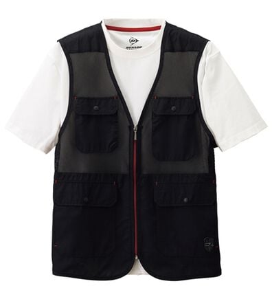 「＜ダンロップ・リファインド＞まるごとメッシュ！ベスト＆Ｔシャツセット（メンズベスト）」