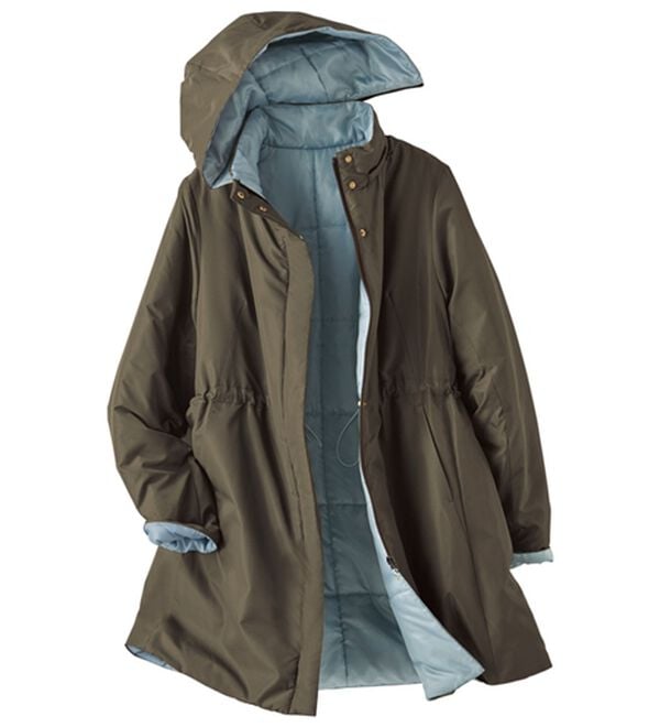 BELLUNA（ベルーナ）の「Ａｉｒｙ＆Ｗａｒｍ　フード取外しあったか軽量デザインコート（ロングコート）」｜詳細画像