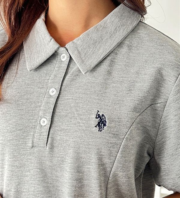 GeeRA（ジーラ）の「【Ｕ．Ｓ．ＰＯＬＯＡＳＳＮ】ポロ衿ワンピ―ス（その他ワンピース）」｜詳細画像