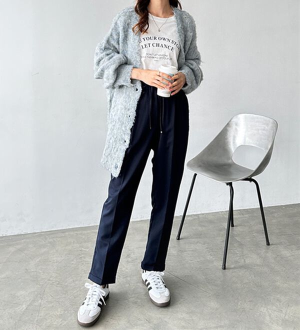 GeeRA（ジーラ）の「美脚とろみタックパンツ（フルレングスパンツ）」｜詳細画像