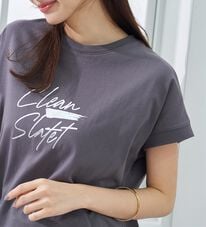 BELLUNA（ベルーナ）の「ひんやリッチコットン大人のゆったりドルマンＴシャツ（カットソー）」
