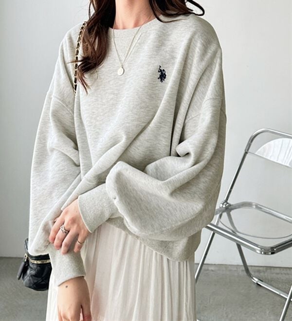 GeeRA（ジーラ）の「【Ｕ．Ｓ．ＰＯＬＯ　ＡＳＳＮ】ショートスウェット（トレーナー・スウェット）」｜詳細画像