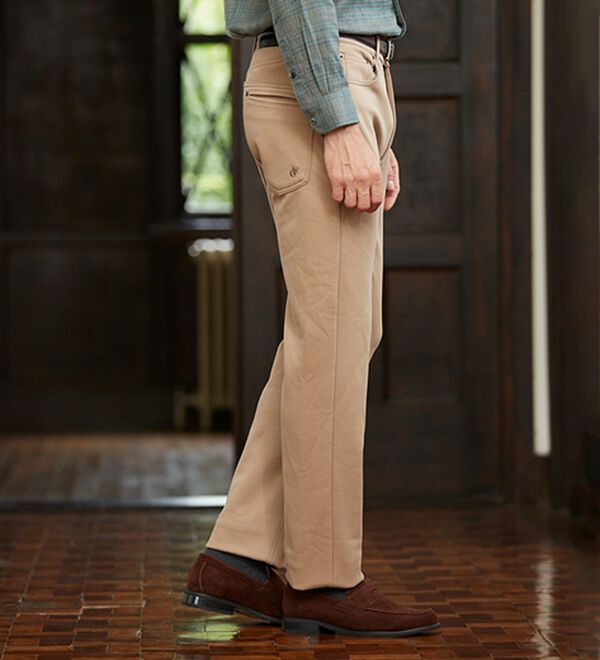 「【３本組】＜コムルヴァン・オム＞３６０&deg;のびのび楽暖パンツ（メンズフルレングスパンツ）」｜詳細画像