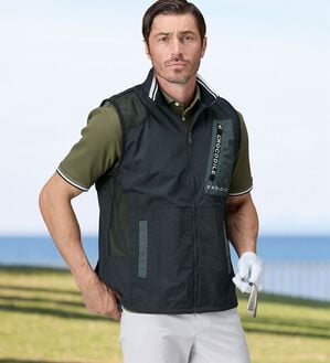 「＜クロコダイル＞エアースルー多機能ベスト（メンズベスト）」｜詳細画像