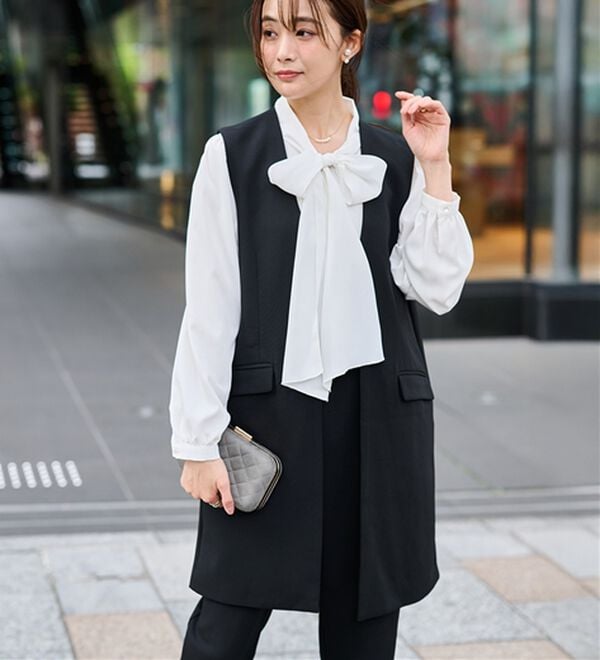 RANAN（ラナン）の「＜２点セット＞ロングジレセットアップ（その他スーツ）」｜詳細画像