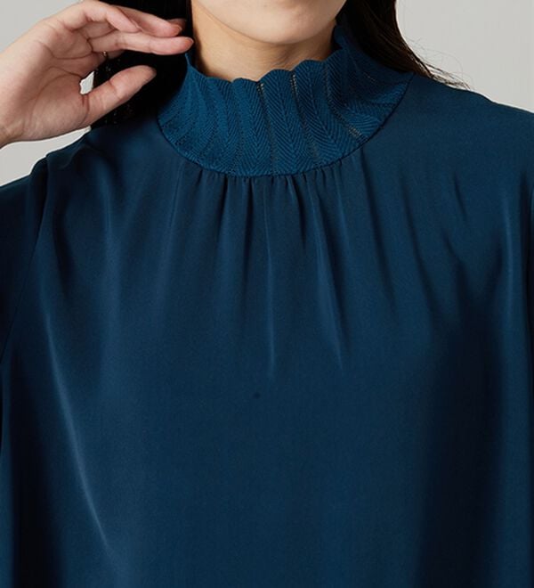 BELLUNA（ベルーナ）の「リブニット使いチュニック（チュニック）」｜詳細画像