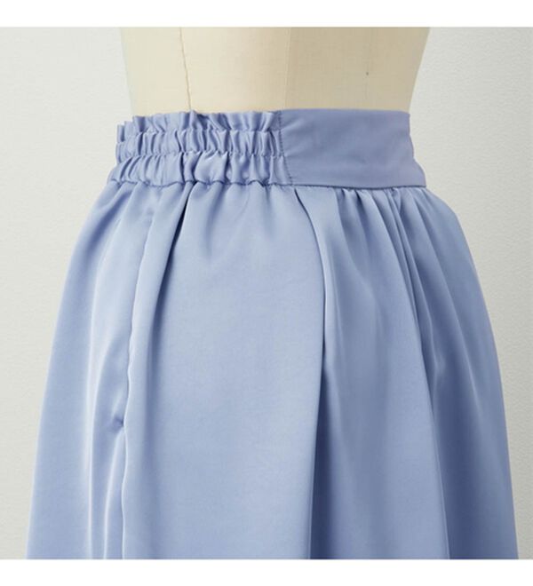 RANAN（ラナン）の「サテンワイドパンツ（ワイドパンツ・ガウチョ）」｜詳細画像