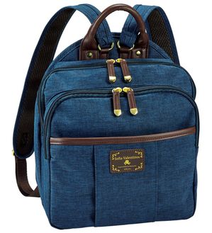 BELLUNA（ベルーナ）の「＜ソフィア・バレンチノ＞軽量多ポケットリュック（リュック）」｜ブルー