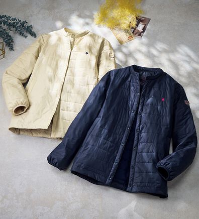 ルフラン（ルフラン）の「【ＰＯＬＯ　ＢＣＳ】中わた軽量ジャケット（ブルゾン）」