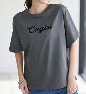 BELLUNA（ベルーナ）の「脱マンネリ！フロッキープリントドルマンＴシャツ（カットソー）」｜詳細画像