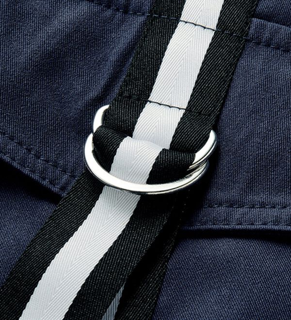 ルフラン（ルフラン）の「配色デザインスカート＜フレティ＞（ロングスカート）」｜詳細画像