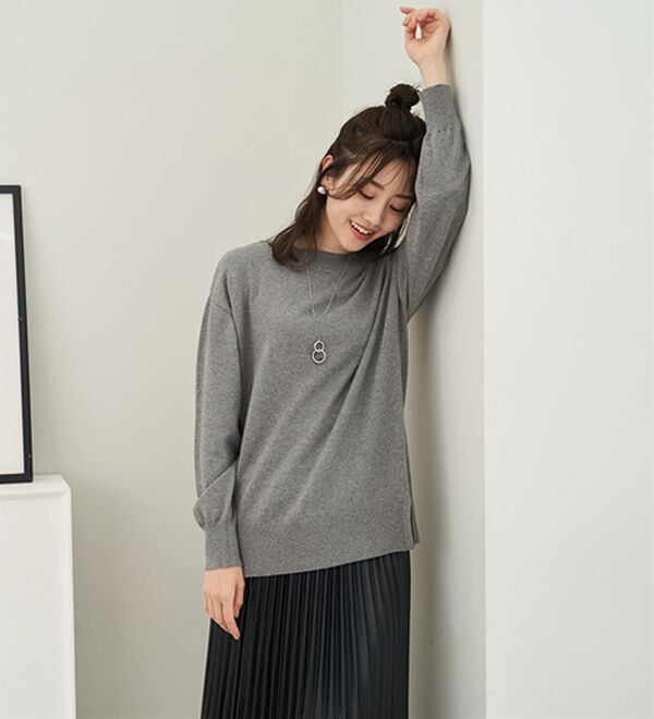 BELLUNA（ベルーナ）の「洗える大人の贅沢ニット（ニット・セーター）」｜詳細画像