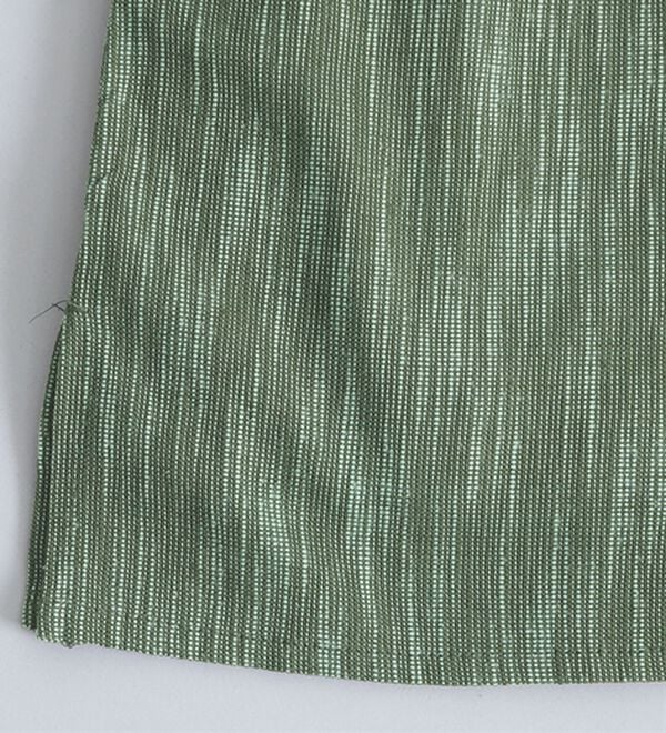 「ざっくり木綿のゆったりリラックスシャツ（メンズシャツ）」｜詳細画像