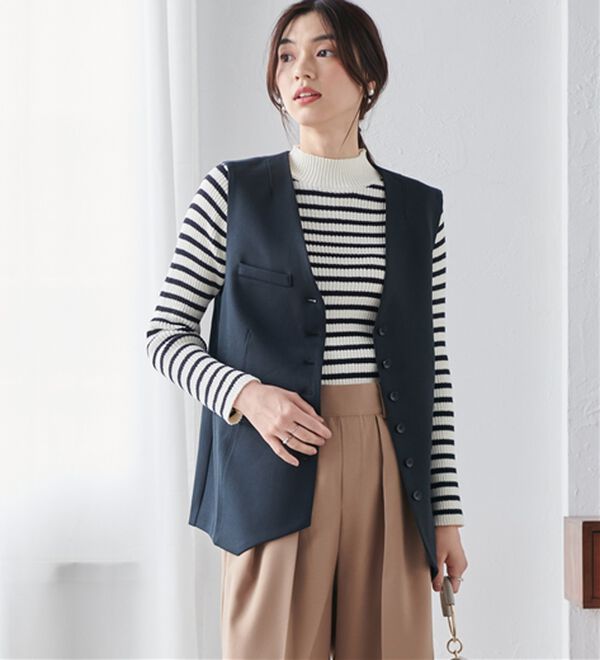 RANAN（ラナン）の「オーバーサイズジレ（ジレ）」｜詳細画像