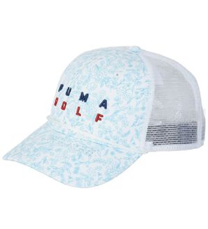 「＜ｐｕｍａ＞ＡＯＰ　トラッカーキャップ（メンズ帽子）」｜ビブラントブルー