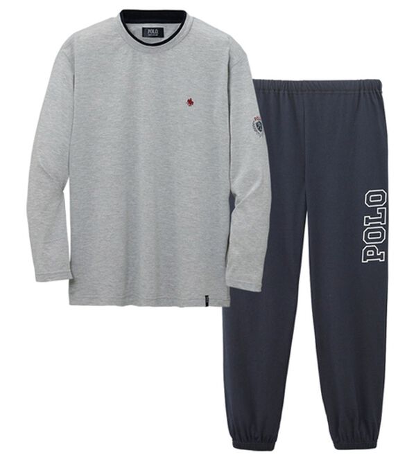 「＜ポロ・ビーシーエス＞選べるブランドルームウエア（メンズルームウェア）」｜グレー