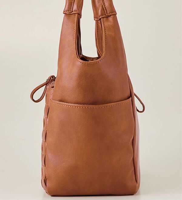 BELLUNA（ベルーナ）の「メッシュデザインやわらか手提げ（ハンドバッグ）」｜詳細画像