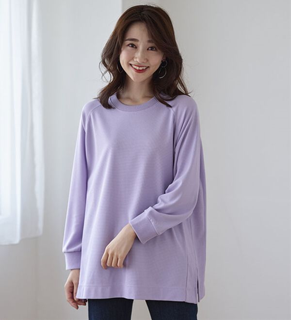 BELLUNA（ベルーナ）の「サイド切替ゆったりチュニック（チュニック）」｜詳細画像