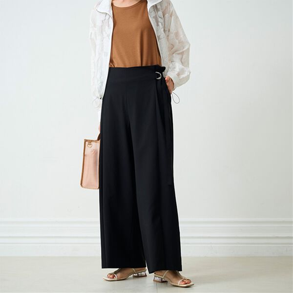 RANAN（ラナン）の「ロングスリットパンツ（フルレングスパンツ）」｜詳細画像