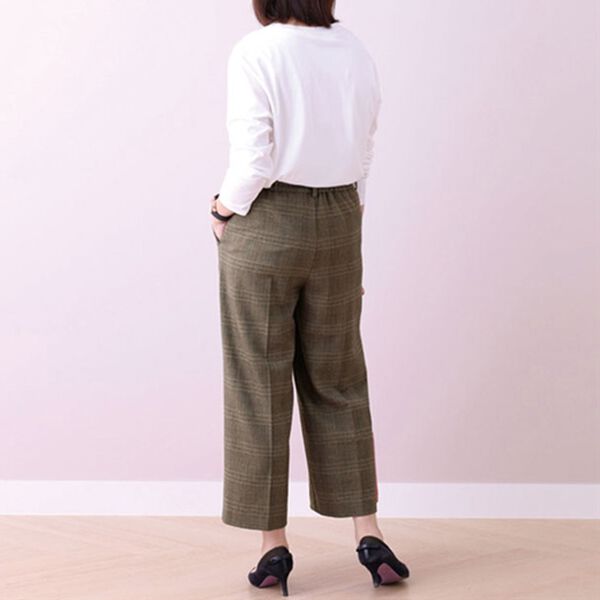 BELLUNA（ベルーナ）の「ストレッチ素材ワイドパンツ（ワイドパンツ・ガウチョ）」｜詳細画像