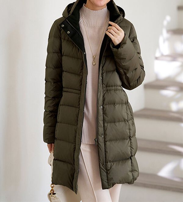 BELLUNA（ベルーナ）の「【Ｆｕｗａｉｒ】ロングダウンコート（ダウンコート・ジャケット・ベスト）」｜詳細画像