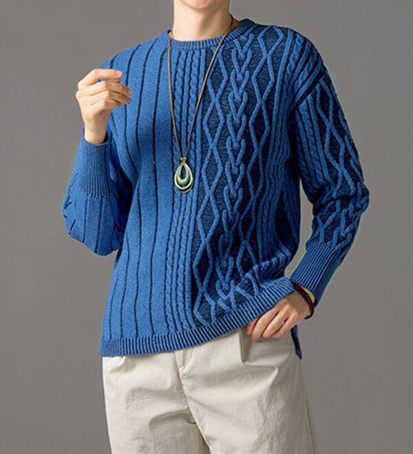 ルフラン（ルフラン）の「ケーブルニットチュニック（チュニック）」｜詳細画像