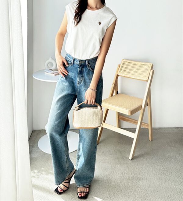 GeeRA（ジーラ）の「【Ｕ．Ｓ．　ＰＯＬＯ　ＡＳＳＮ．】ノースリＴシャツ（タンクトップ・キャミソール）」｜詳細画像