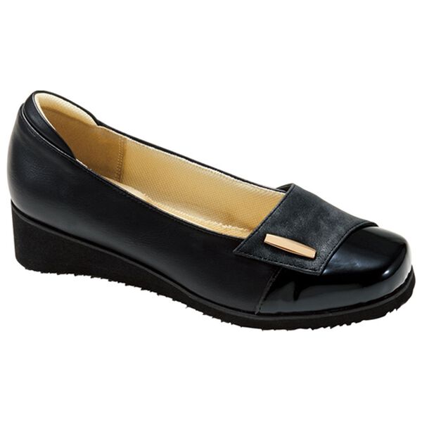 BELLUNA（ベルーナ）の「５Ｅ外反母趾対応軽量パンプス（パンプス）」｜黒