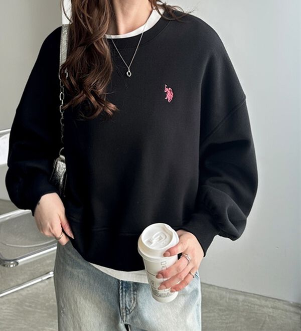 GeeRA（ジーラ）の「【Ｕ．Ｓ．ＰＯＬＯ　ＡＳＳＮ】ショートスウェット（トレーナー・スウェット）」｜詳細画像