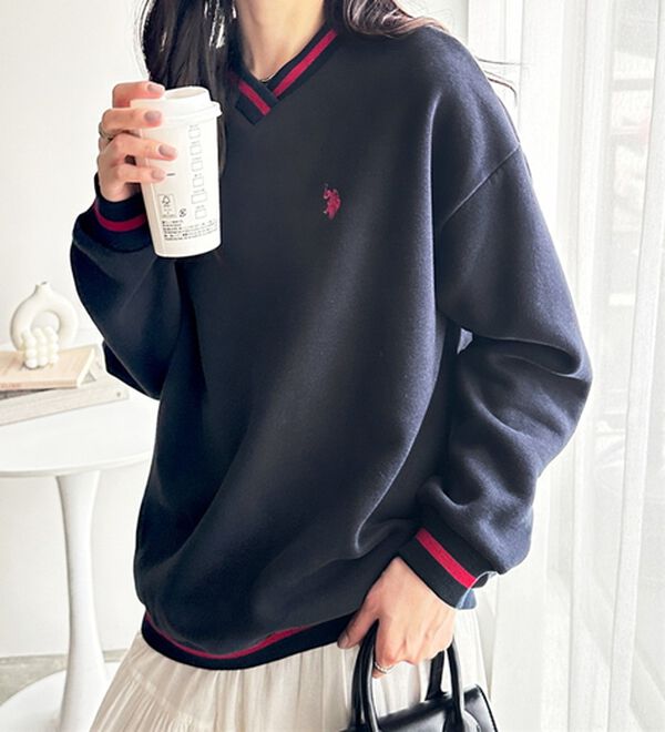U.S.POLO ASSN.】表ピーチラインスウェット - ベルーナ【公式】
