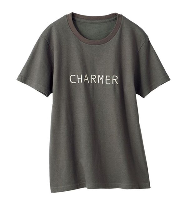 VINNO（ヴィノ）の「コットン１００％・デザインＴシャツ（カットソー）」｜詳細画像