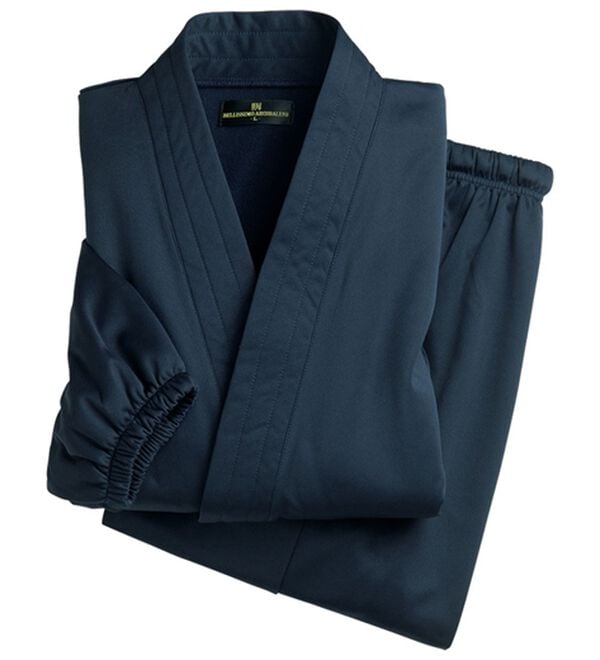 「【２着組】ゴロ寝できちゃうらくちんジャージ作務衣（メンズ和装・浴衣・和装グッズ）」｜詳細画像