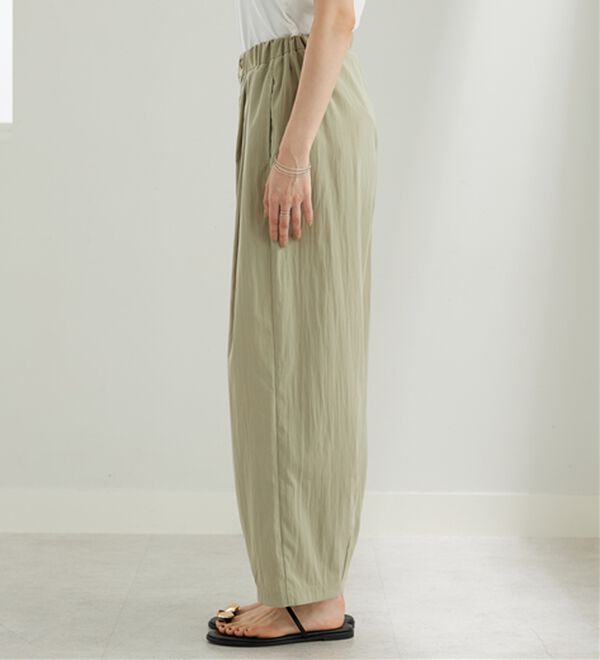 BELLUNA（ベルーナ）の「ビンテージ調タックワイドパンツ（ワイドパンツ・ガウチョ）」｜詳細画像