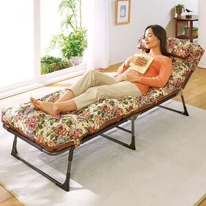 「リバーシブル！枕・ごろ寝座布団付リクライニングベッド（ベッド）」｜詳細画像