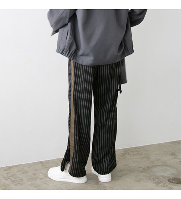 サイドライン裾スリットパンツ - ベルーナ【公式】