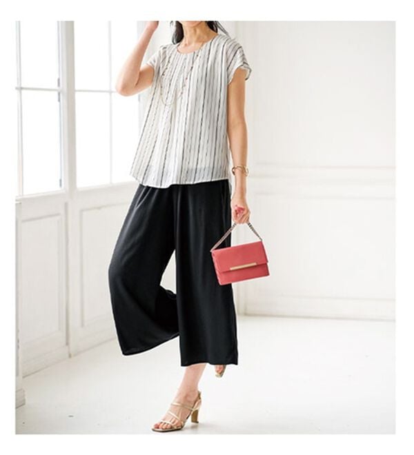 レーヨンポケット付ガウチョパンツ - ベルーナ【公式】