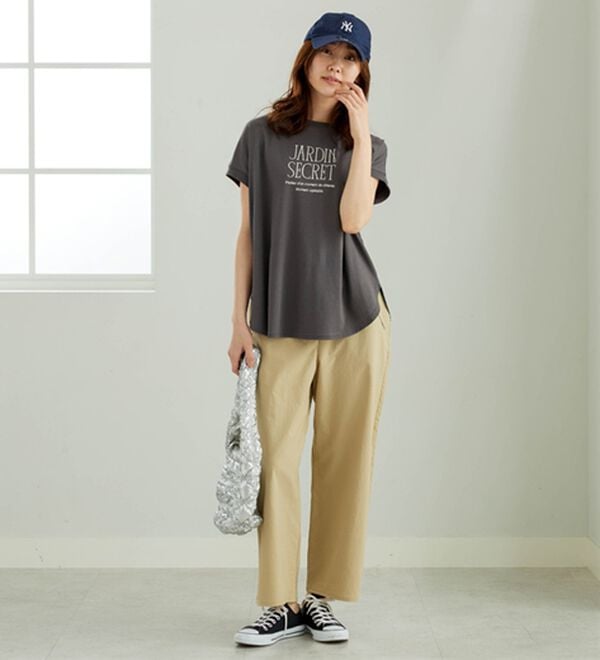 BELLUNA（ベルーナ）の「サラリ綿混！ゆったりドルマンプルオーバー（カットソー）」｜詳細画像