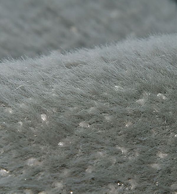 BELLUNA（ベルーナ）の「ラメ入りファー切替デザインプルオーバー（カットソー）」｜詳細画像