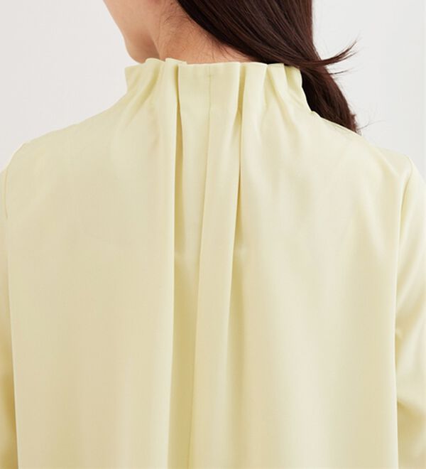 BELLUNA（ベルーナ）の「着脱楽々！タックデザインブラウス（ブラウス）」｜詳細画像