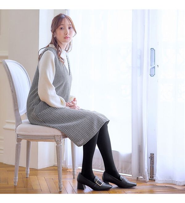 alotta（アロッタ）の「【選べる】ふわふわ裏起毛レギンス／タイツ（靴下・ストッキング）」｜詳細画像
