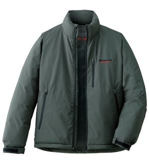 「＜ファースト　ダウン＞すっきり暖かダウンジャケット（メンズダウンジャケット）」｜カーキ