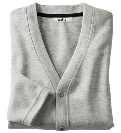 「＜シンプル＆プラス＞毎日活躍！お買得カーディガン（メンズカーディガン）」