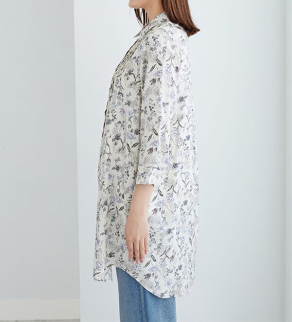 BELLUNA（ベルーナ）の「レーヨン素材ピンタック使いワンピース（その他ワンピース）」｜詳細画像