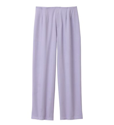 alotta（アロッタ）の「バックレースアップストレートパンツ（フルレングスパンツ）」