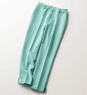 VINNO（ヴィノ）の「スリットクロップドテーパードパンツ（フルレングスパンツ）」｜詳細画像