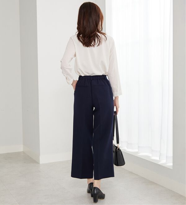 BELLUNA（ベルーナ）の「＜Ｃ／Ｓ＞センタータックワイドパンツ（ワイドパンツ・ガウチョ）」｜詳細画像
